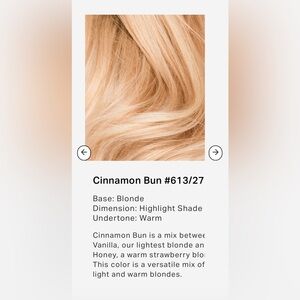 LOCKS & MANE - Hair Extensions - Cinnamon Bun #613/27 (brand new, open box)